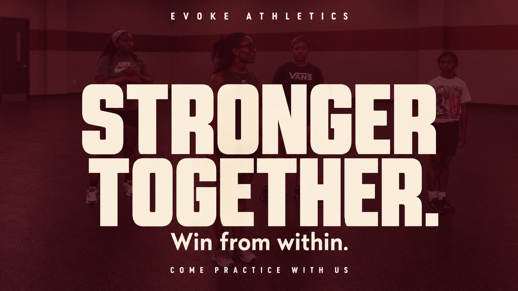 Stronger together. Evoke Athletics practice in Columbia, SC.